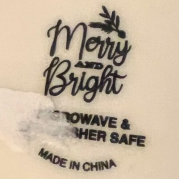 Merry & Bright Cat Mug with Red Scarf β Christmas Kitty Coffee Cup Ceramic - Picture 9 of 9